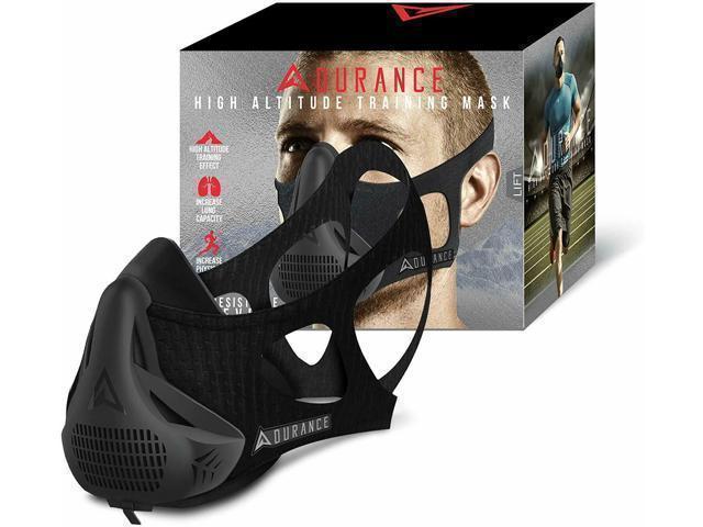 Adurance Peak Resistance Workout Training Mask High Altitude Face Air Mask